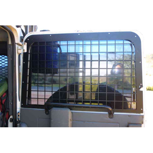Defender internal rear door window guard