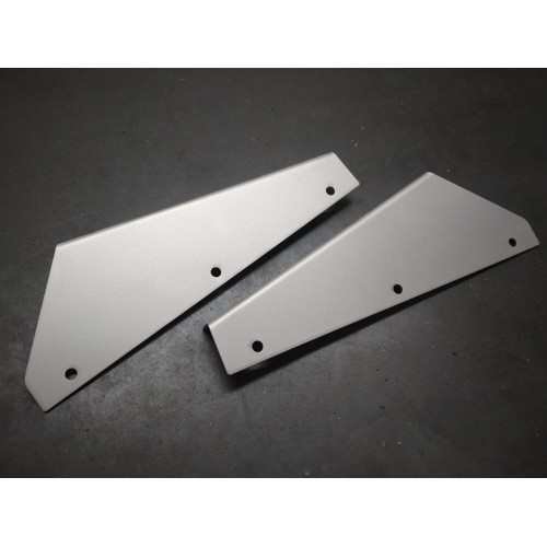 front stainless steel mudflap brackets for the defender 90/110/130
