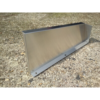 Aluminium seat box end