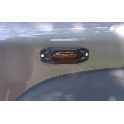 Side indicator light guard